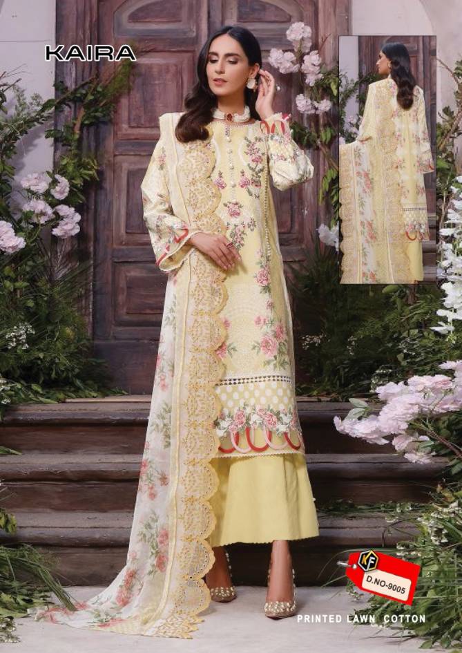  KAIRA 9 Heavy Law Printed Casual Wear Designer Karachi Dress Material Collection